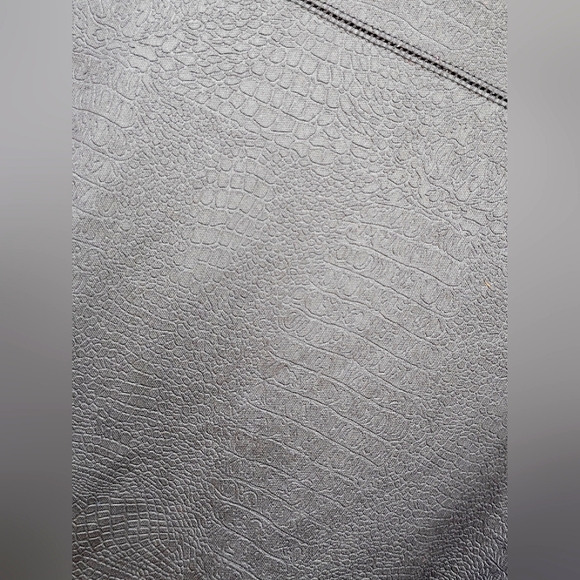 Blast Black Soft & Stretchy Animal Print Textured Zip up Jacket Blazer Coat - Picture 8 of 13